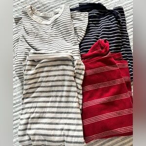 Lot of four (4) long sleeve winter tops